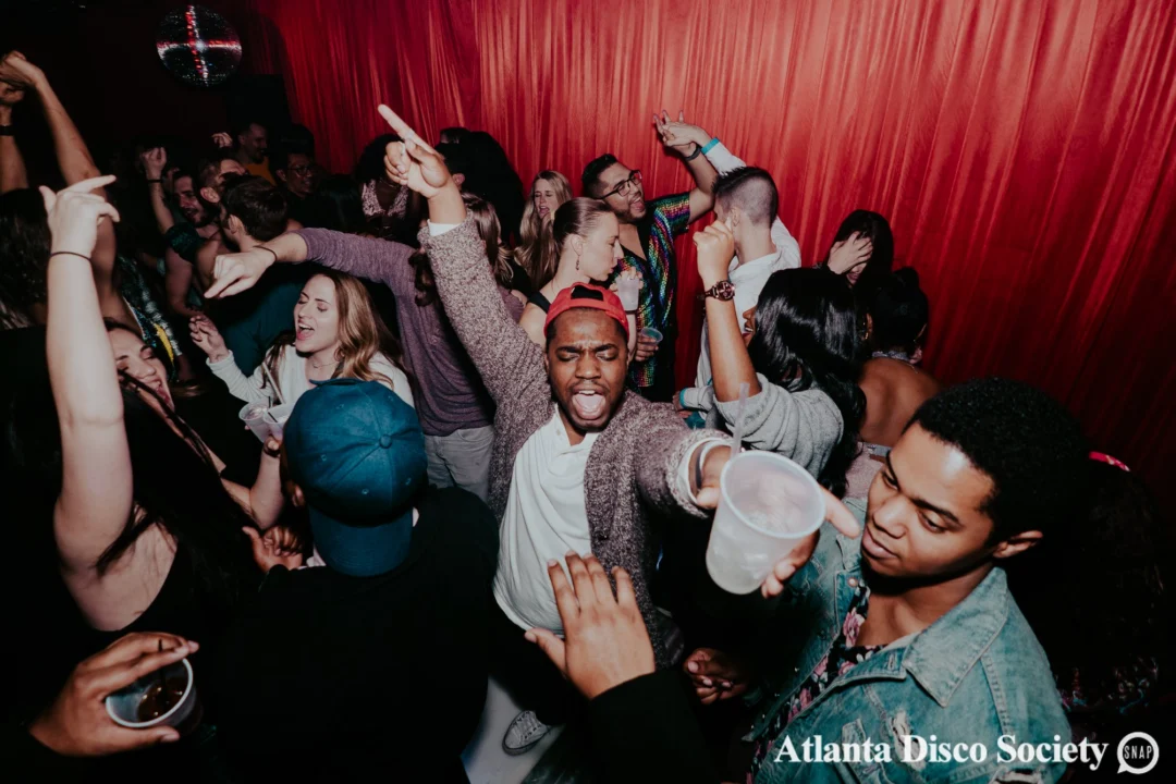 Atlanta Disco Society VII - February 15th 2020. Atlanta disco'd The Basement and left it sweaty with a big smile on its face. Kimber was the DJ. Photos by Oh Snap (Matthew Alexander)