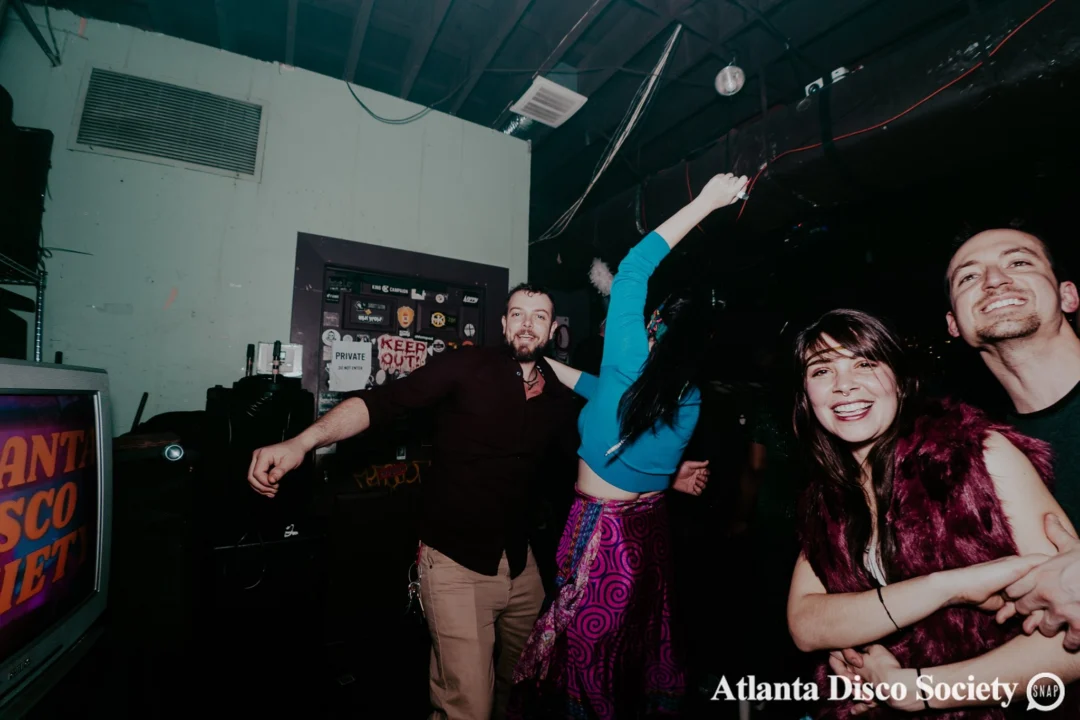 Atlanta Disco Society VII - February 15th 2020. Atlanta disco'd The Basement and left it sweaty with a big smile on its face. Kimber was the DJ. Photos by Oh Snap (Matthew Alexander)