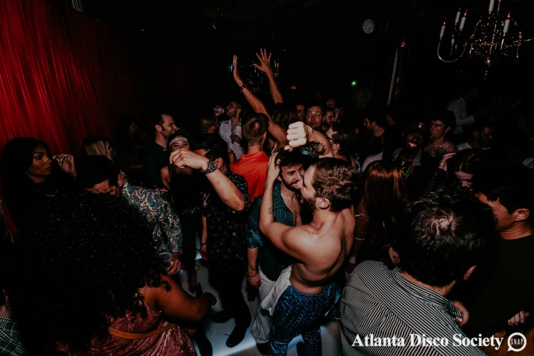 Atlanta Disco Society VII - February 15th 2020. Atlanta disco'd The Basement and left it sweaty with a big smile on its face. Kimber was the DJ. Photos by Oh Snap (Matthew Alexander)