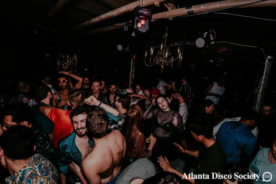 Atlanta Disco Society VII - February 15th 2020. Atlanta disco'd The Basement and left it sweaty with a big smile on its face. Kimber was the DJ. Photos by Oh Snap (Matthew Alexander)