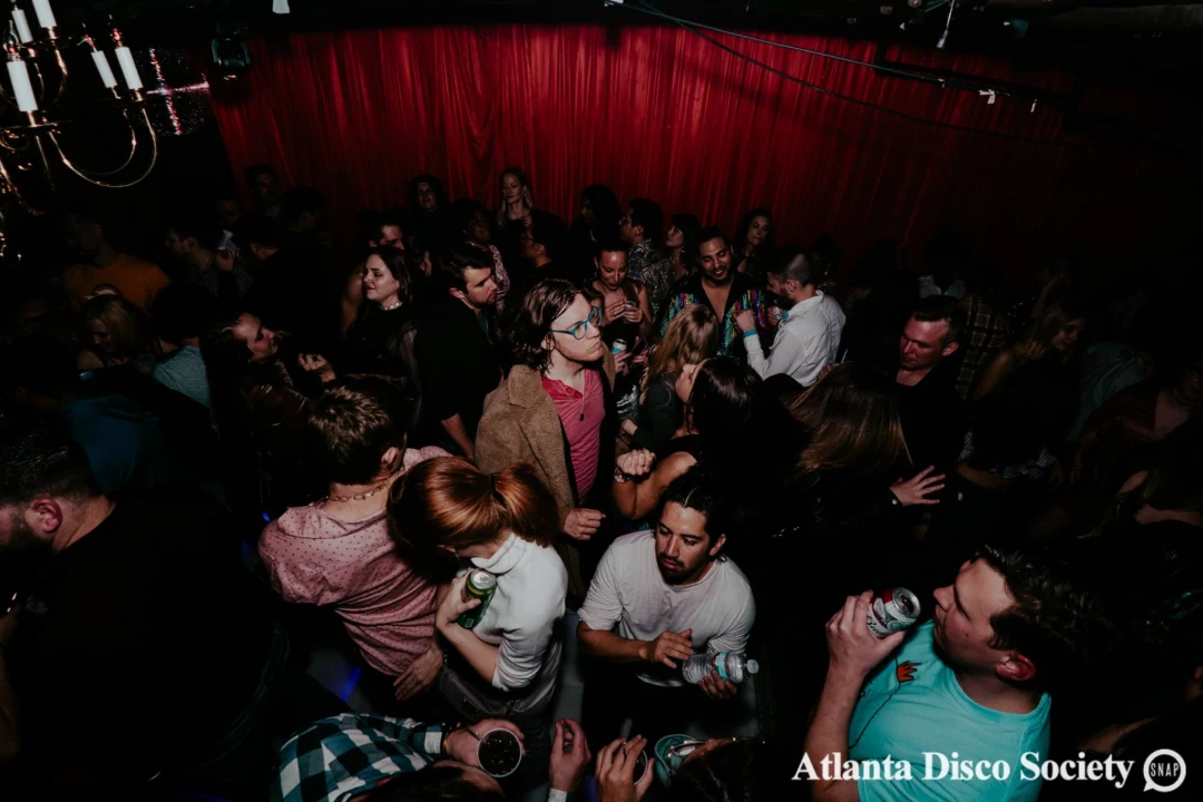 Atlanta Disco Society VII - February 15th 2020. Atlanta disco'd The Basement and left it sweaty with a big smile on its face. Kimber was the DJ. Photos by Oh Snap (Matthew Alexander)