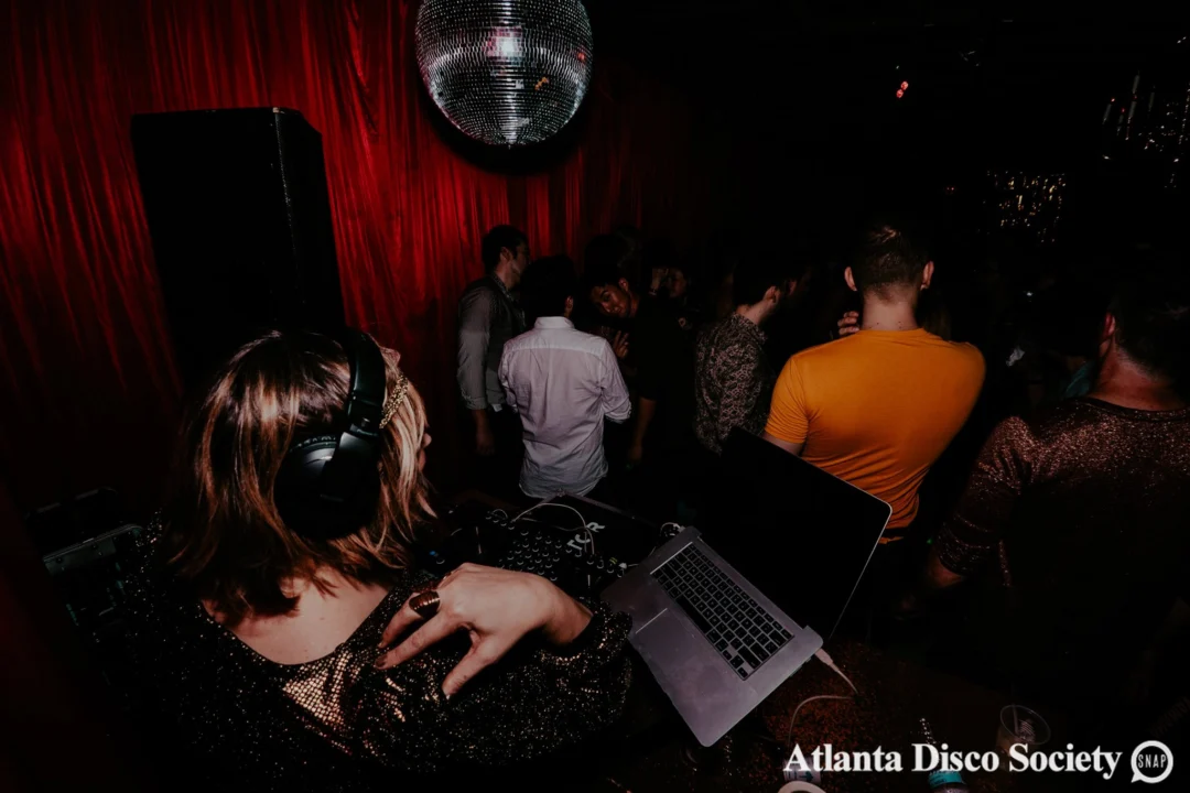 Atlanta Disco Society VII - February 15th 2020. Atlanta disco'd The Basement and left it sweaty with a big smile on its face. Kimber was the DJ. Photos by Oh Snap (Matthew Alexander)