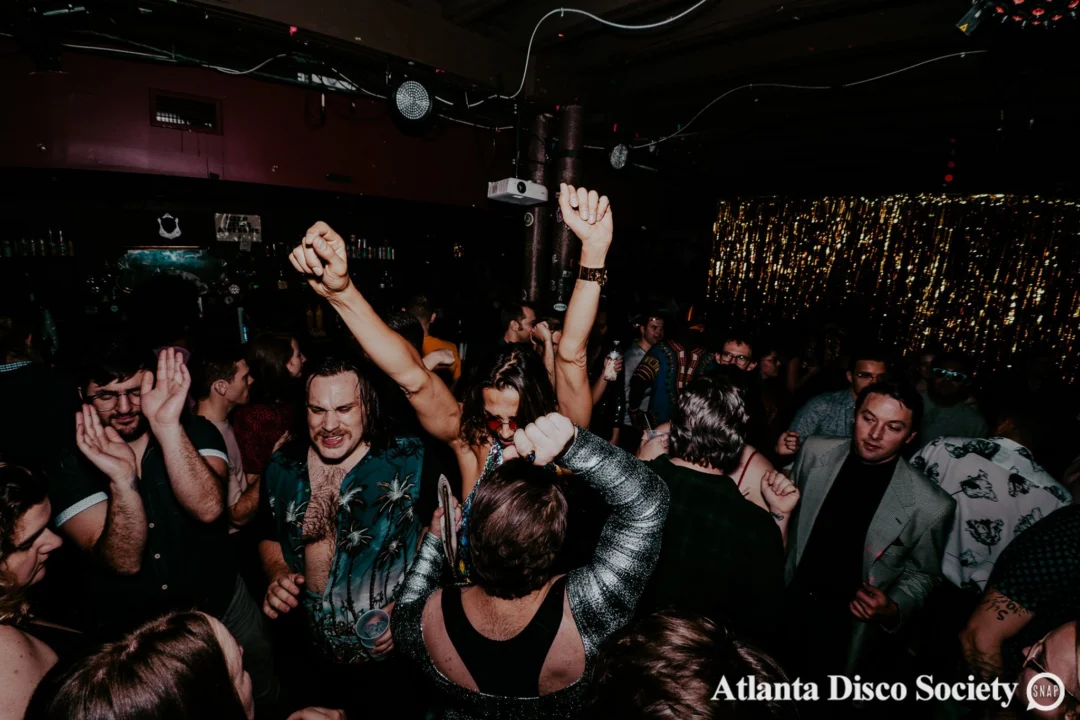 Atlanta Disco Society VII - February 15th 2020. Atlanta disco'd The Basement and left it sweaty with a big smile on its face. Kimber was the DJ. Photos by Oh Snap (Matthew Alexander)