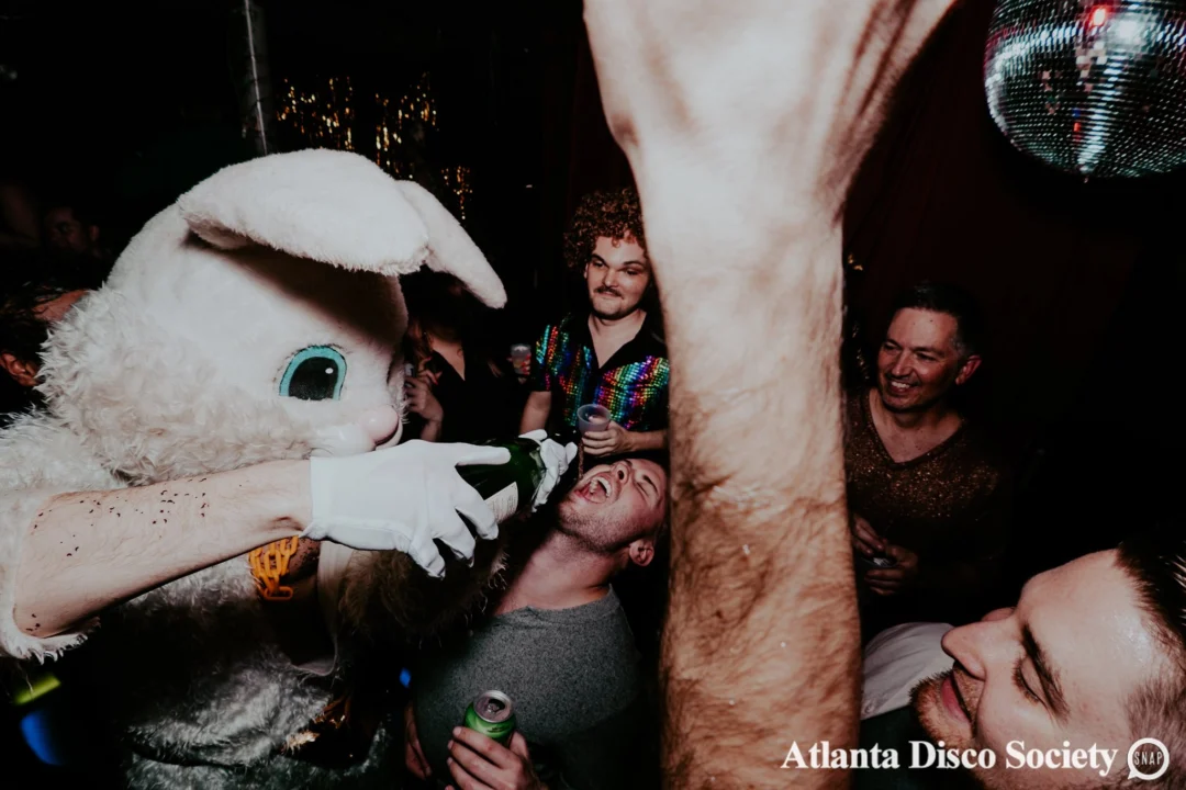 Atlanta Disco Society VII - February 15th 2020. Atlanta disco'd The Basement and left it sweaty with a big smile on its face. Kimber was the DJ. Photos by Oh Snap (Matthew Alexander)