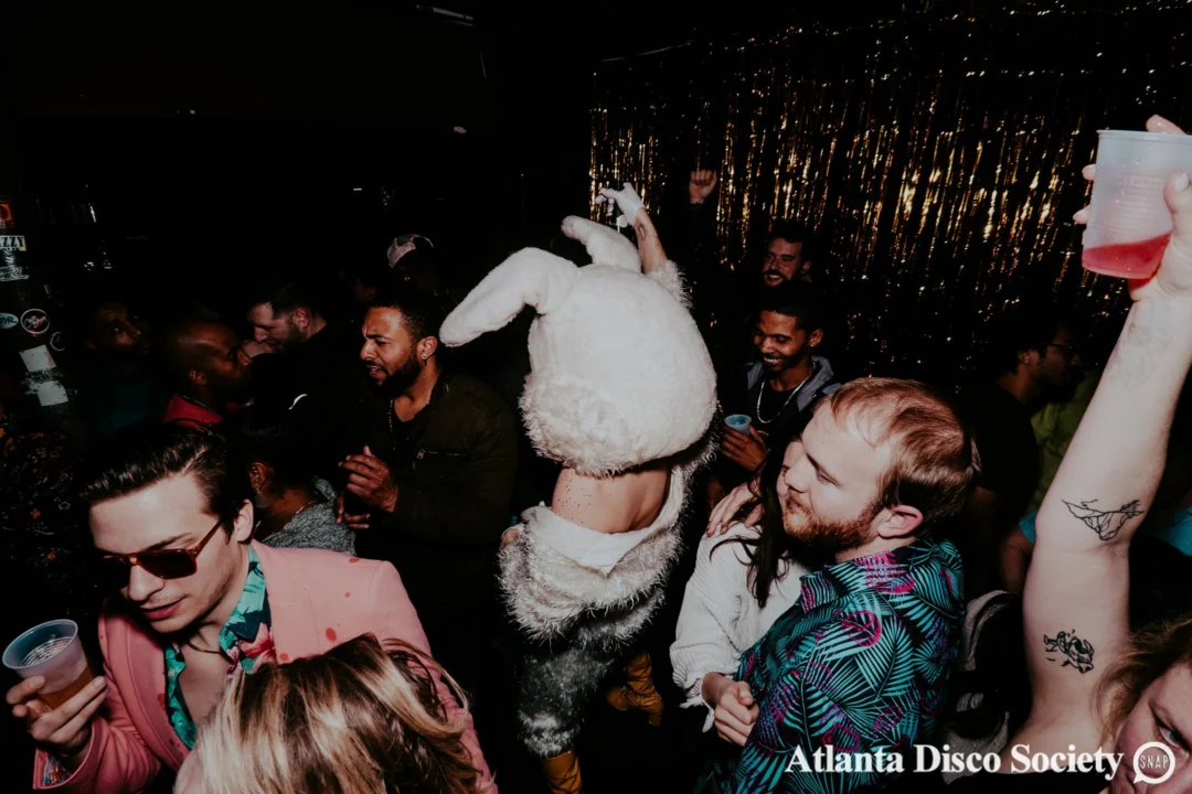 Atlanta Disco Society VII - February 15th 2020. Atlanta disco'd The Basement and left it sweaty with a big smile on its face. Kimber was the DJ. Photos by Oh Snap (Matthew Alexander)