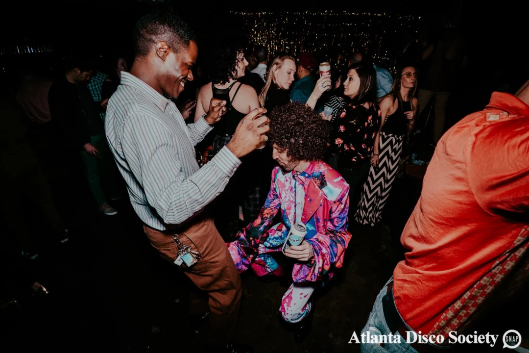 Atlanta Disco Society VII - February 15th 2020. Atlanta disco'd The Basement and left it sweaty with a big smile on its face. Kimber was the DJ. Photos by Oh Snap (Matthew Alexander)