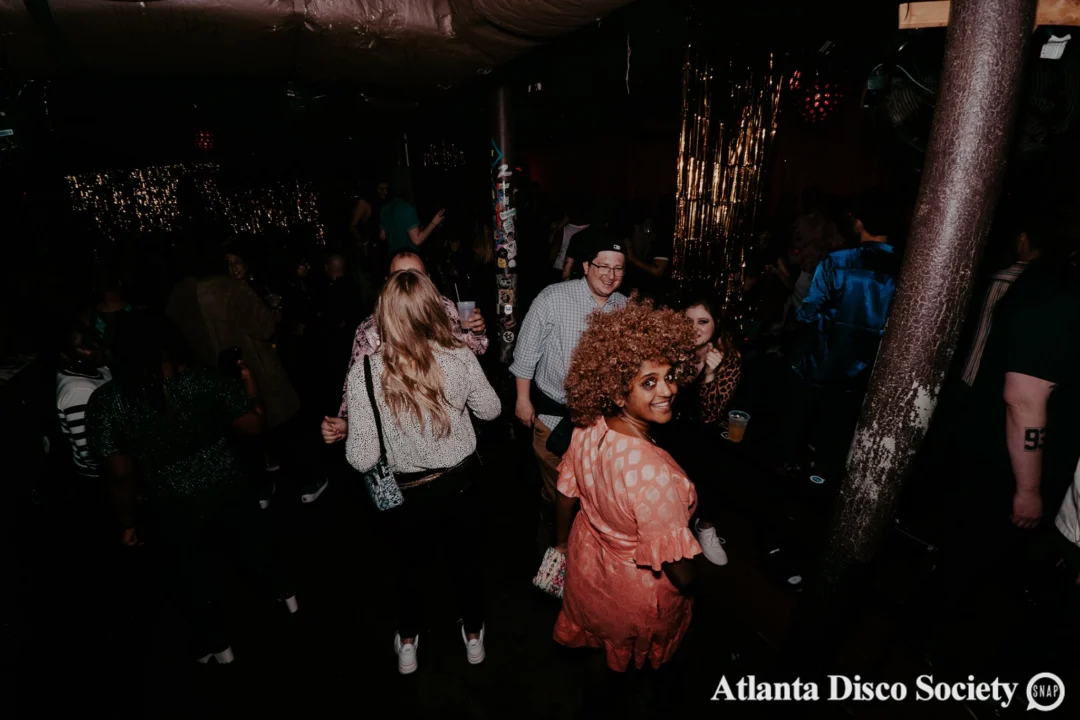 Atlanta Disco Society VII - February 15th 2020. Atlanta disco'd The Basement and left it sweaty with a big smile on its face. Kimber was the DJ. Photos by Oh Snap (Matthew Alexander)