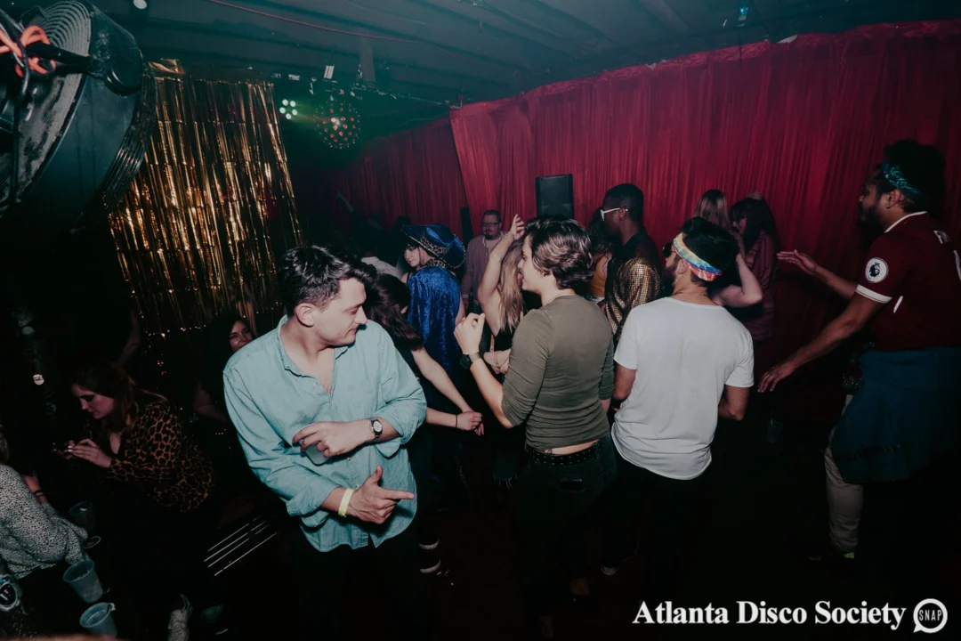 Atlanta Disco Society VII - February 15th 2020. Atlanta disco'd The Basement and left it sweaty with a big smile on its face. Kimber was the DJ. Photos by Oh Snap (Matthew Alexander)
