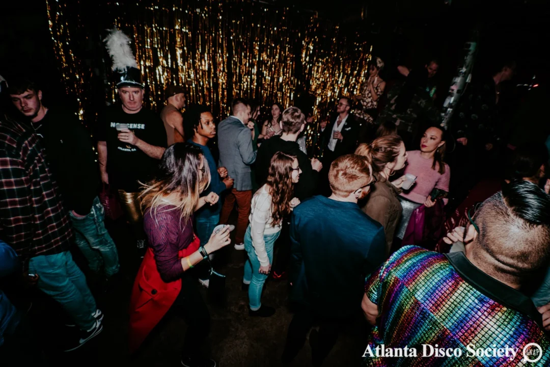 Atlanta Disco Society VII - February 15th 2020. Atlanta disco'd The Basement and left it sweaty with a big smile on its face. Kimber was the DJ. Photos by Oh Snap (Matthew Alexander)