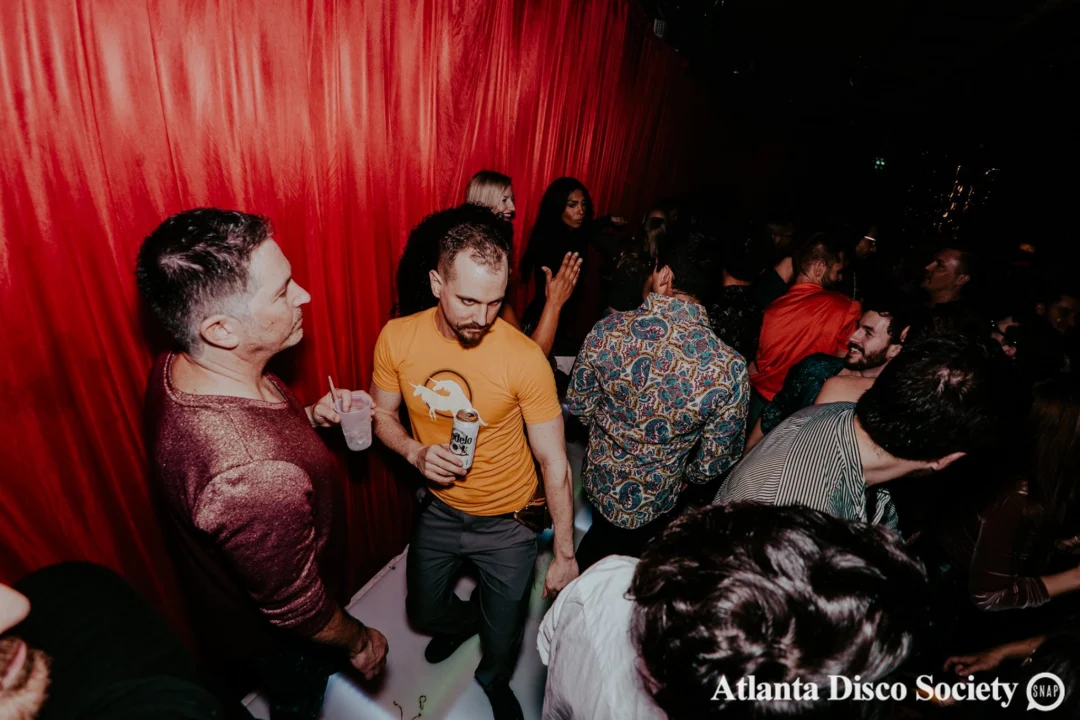 Atlanta Disco Society VII - February 15th 2020. Atlanta disco'd The Basement and left it sweaty with a big smile on its face. Kimber was the DJ. Photos by Oh Snap (Matthew Alexander)