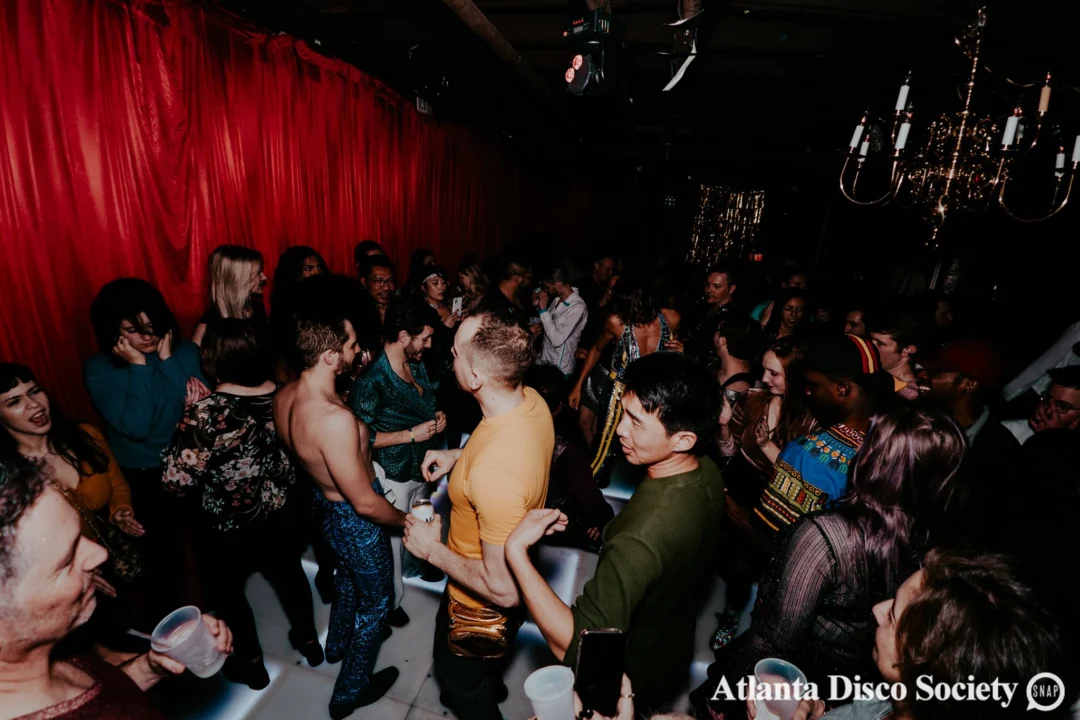 Atlanta Disco Society VII - February 15th 2020. Atlanta disco'd The Basement and left it sweaty with a big smile on its face. Kimber was the DJ. Photos by Oh Snap (Matthew Alexander)