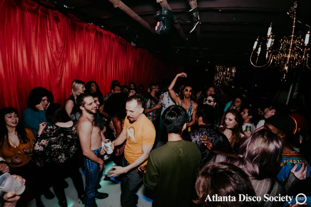 Atlanta Disco Society VII - February 15th 2020. Atlanta disco'd The Basement and left it sweaty with a big smile on its face. Kimber was the DJ. Photos by Oh Snap (Matthew Alexander)