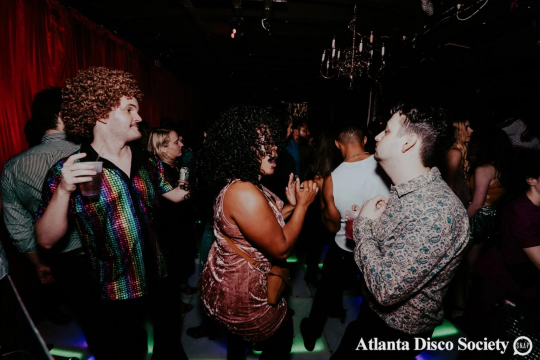 Atlanta Disco Society VII - February 15th 2020. Atlanta disco'd The Basement and left it sweaty with a big smile on its face. Kimber was the DJ. Photos by Oh Snap (Matthew Alexander)