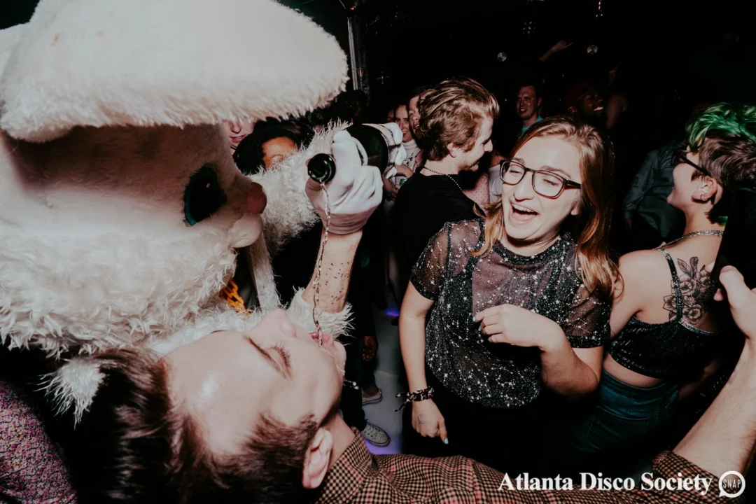 Atlanta Disco Society VII - February 15th 2020. Atlanta disco'd The Basement and left it sweaty with a big smile on its face. Kimber was the DJ. Photos by Oh Snap (Matthew Alexander)