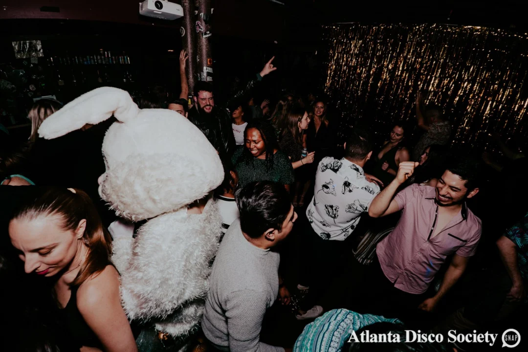 Atlanta Disco Society VII - February 15th 2020. Atlanta disco'd The Basement and left it sweaty with a big smile on its face. Kimber was the DJ. Photos by Oh Snap (Matthew Alexander)