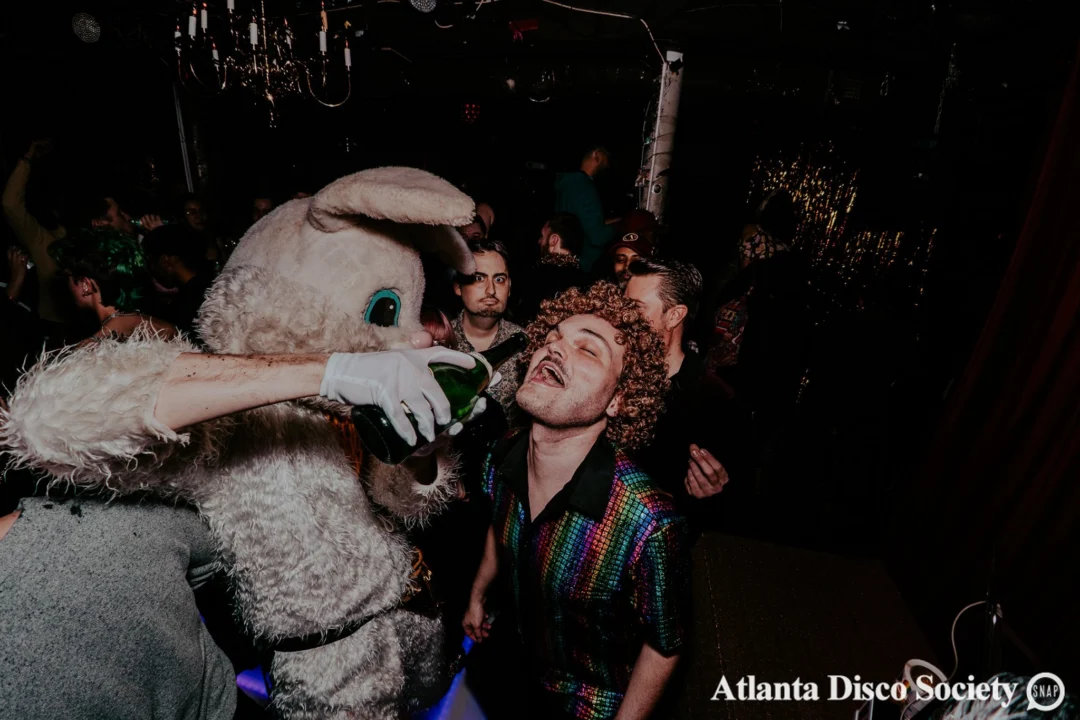 Atlanta Disco Society VII - February 15th 2020. Atlanta disco'd The Basement and left it sweaty with a big smile on its face. Kimber was the DJ. Photos by Oh Snap (Matthew Alexander)