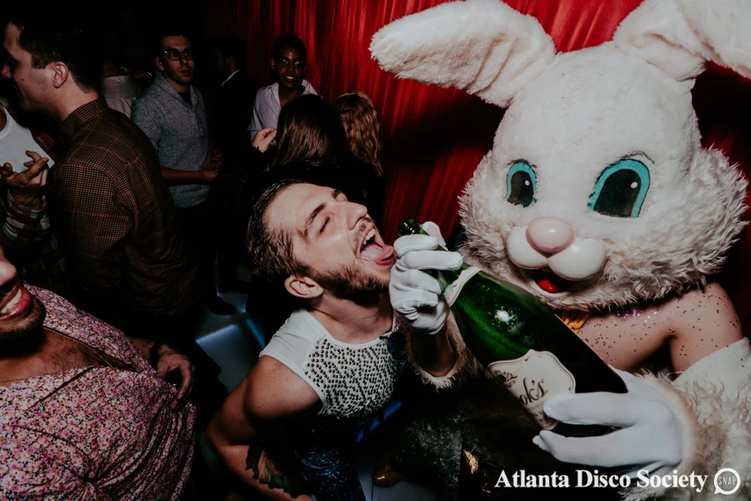 Atlanta Disco Society VII - February 15th 2020. Atlanta disco'd The Basement and left it sweaty with a big smile on its face. Kimber was the DJ. Photos by Oh Snap (Matthew Alexander)