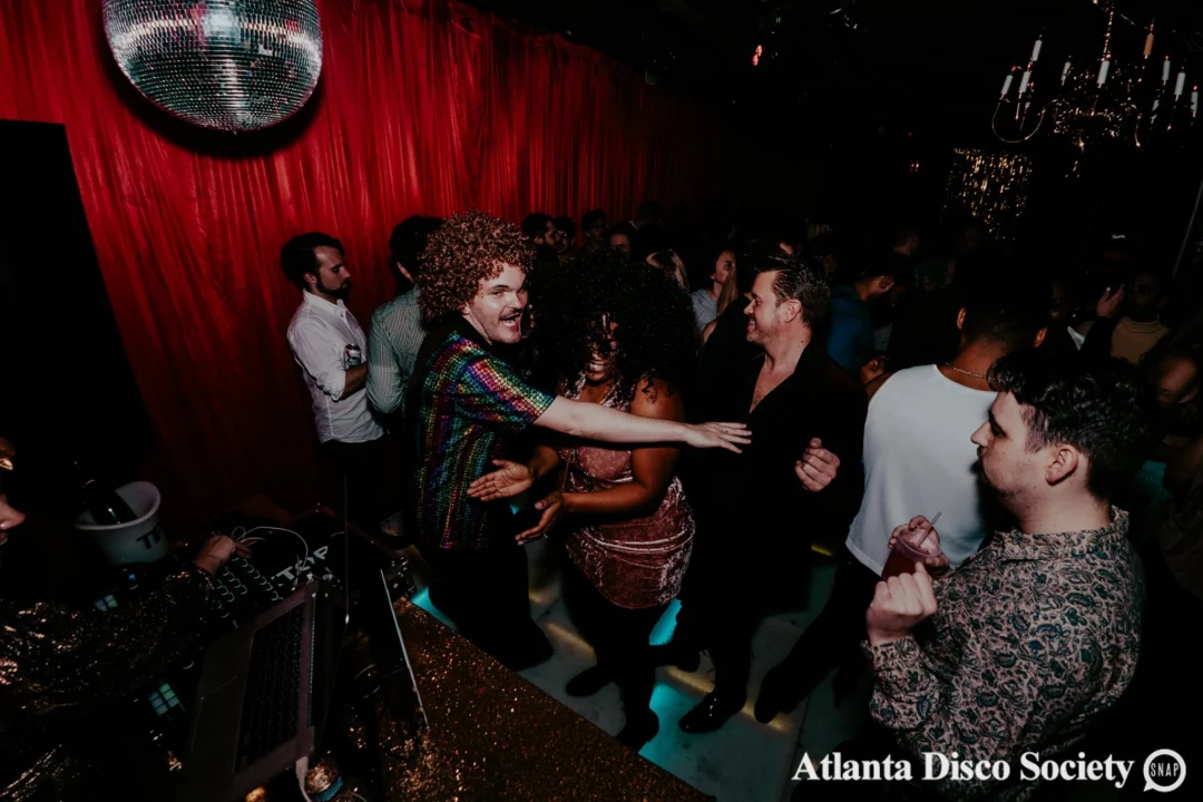 Atlanta Disco Society VII - February 15th 2020. Atlanta disco'd The Basement and left it sweaty with a big smile on its face. Kimber was the DJ. Photos by Oh Snap (Matthew Alexander)
