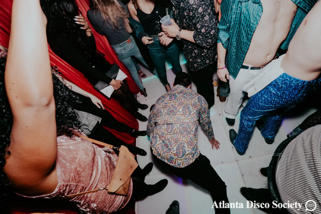 Atlanta Disco Society VII - February 15th 2020. Atlanta disco'd The Basement and left it sweaty with a big smile on its face. Kimber was the DJ. Photos by Oh Snap (Matthew Alexander)