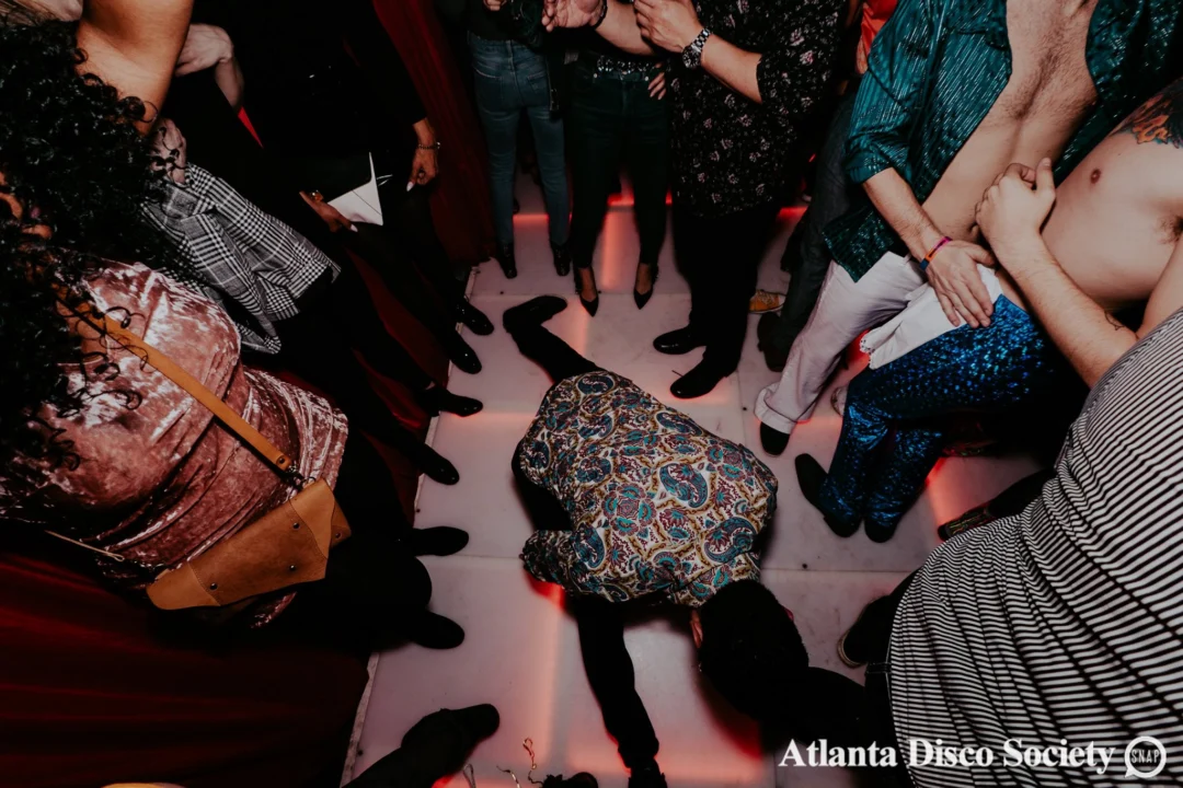 Atlanta Disco Society VII - February 15th 2020. Atlanta disco'd The Basement and left it sweaty with a big smile on its face. Kimber was the DJ. Photos by Oh Snap (Matthew Alexander)