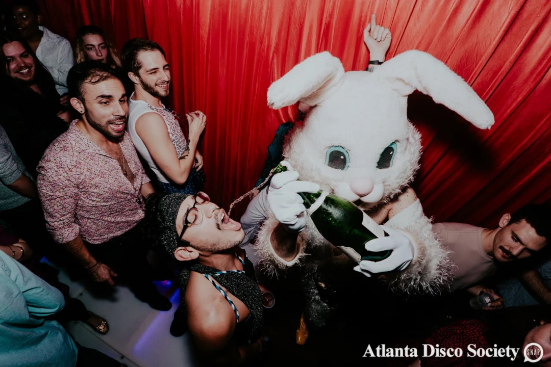 Atlanta Disco Society VII - February 15th 2020. Atlanta disco'd The Basement and left it sweaty with a big smile on its face. Kimber was the DJ. Photos by Oh Snap (Matthew Alexander)