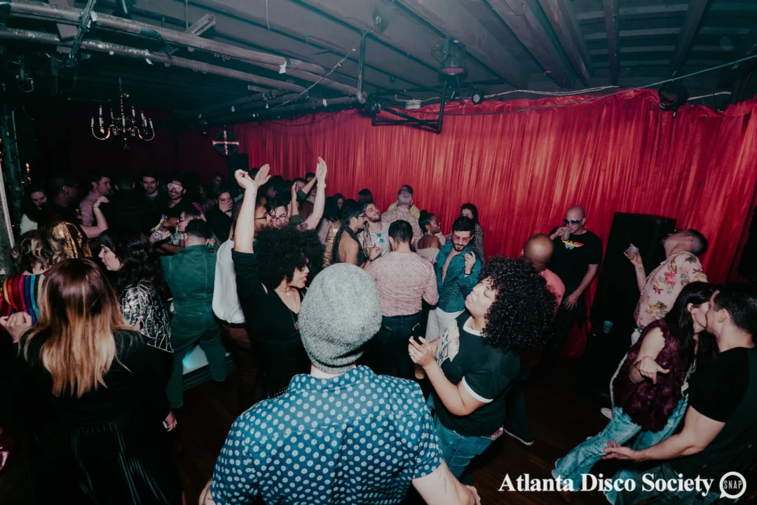 Atlanta Disco Society VII - February 15th 2020. Atlanta disco'd The Basement and left it sweaty with a big smile on its face. Kimber was the DJ. Photos by Oh Snap (Matthew Alexander)