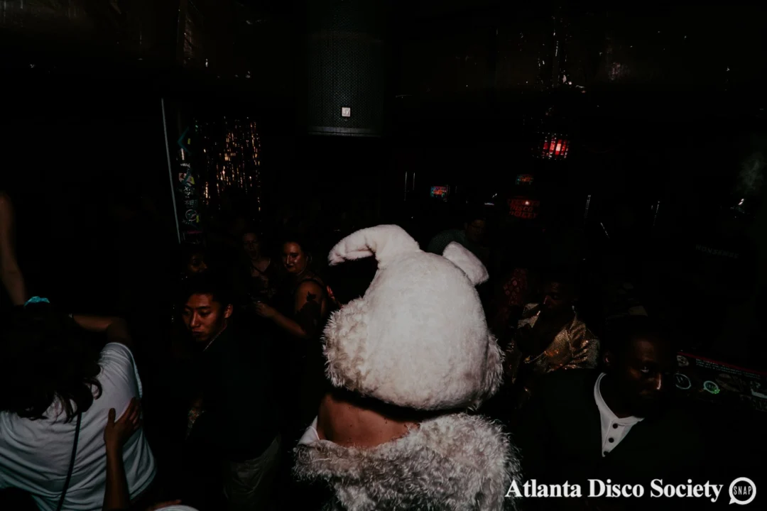 Atlanta Disco Society VII - February 15th 2020. Atlanta disco'd The Basement and left it sweaty with a big smile on its face. Kimber was the DJ. Photos by Oh Snap (Matthew Alexander)