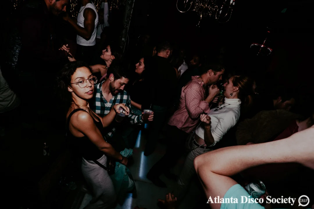 Atlanta Disco Society VII - February 15th 2020. Atlanta disco'd The Basement and left it sweaty with a big smile on its face. Kimber was the DJ. Photos by Oh Snap (Matthew Alexander)