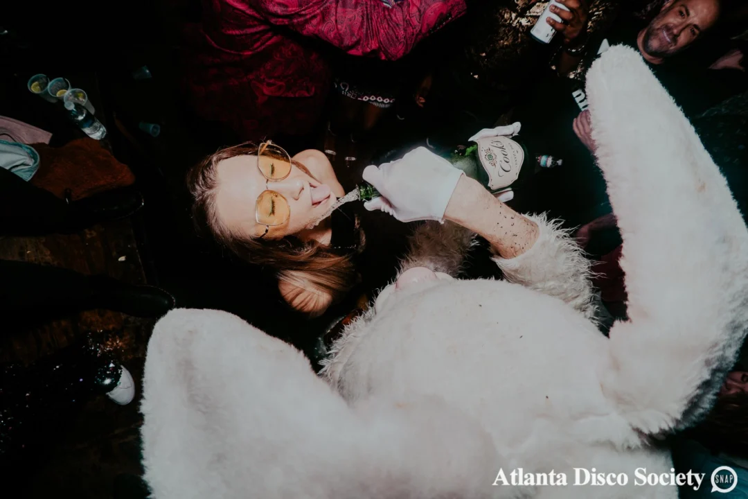 Atlanta Disco Society VII - February 15th 2020. Atlanta disco'd The Basement and left it sweaty with a big smile on its face. Kimber was the DJ. Photos by Oh Snap (Matthew Alexander)