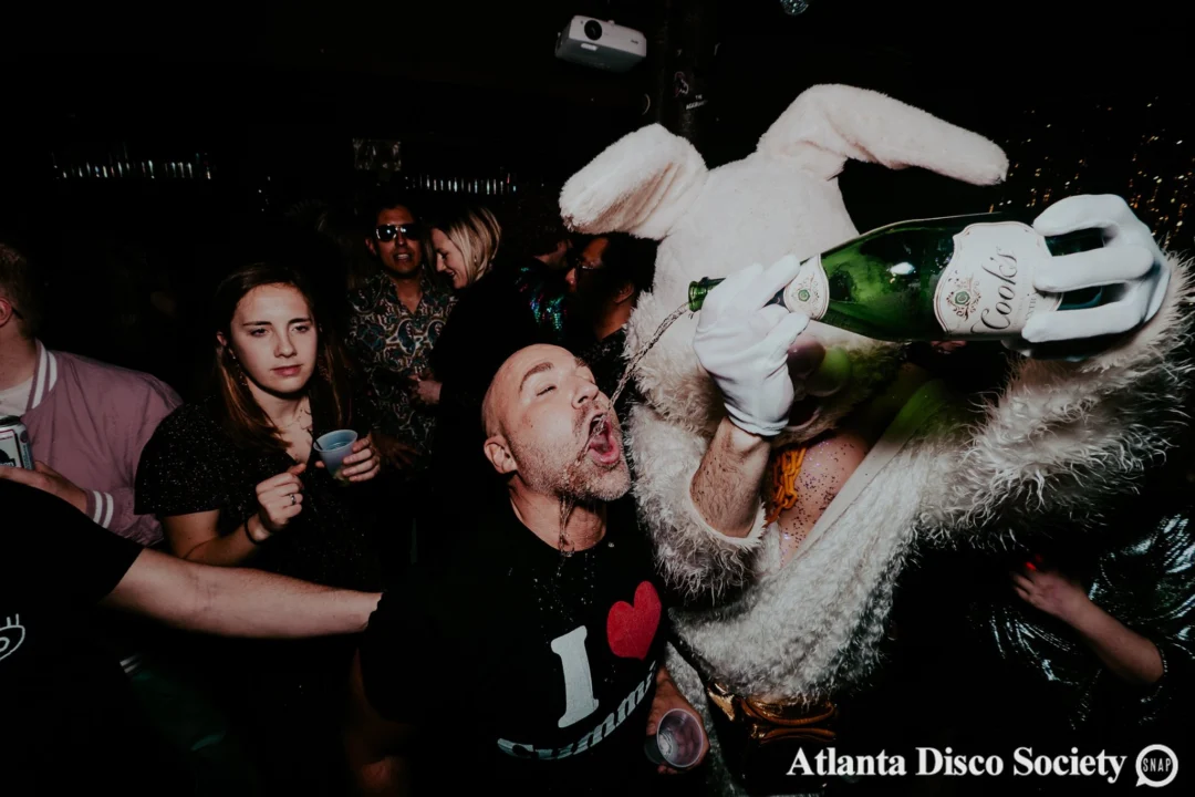 Atlanta Disco Society VII - February 15th 2020. Atlanta disco'd The Basement and left it sweaty with a big smile on its face. Kimber was the DJ. Photos by Oh Snap (Matthew Alexander)
