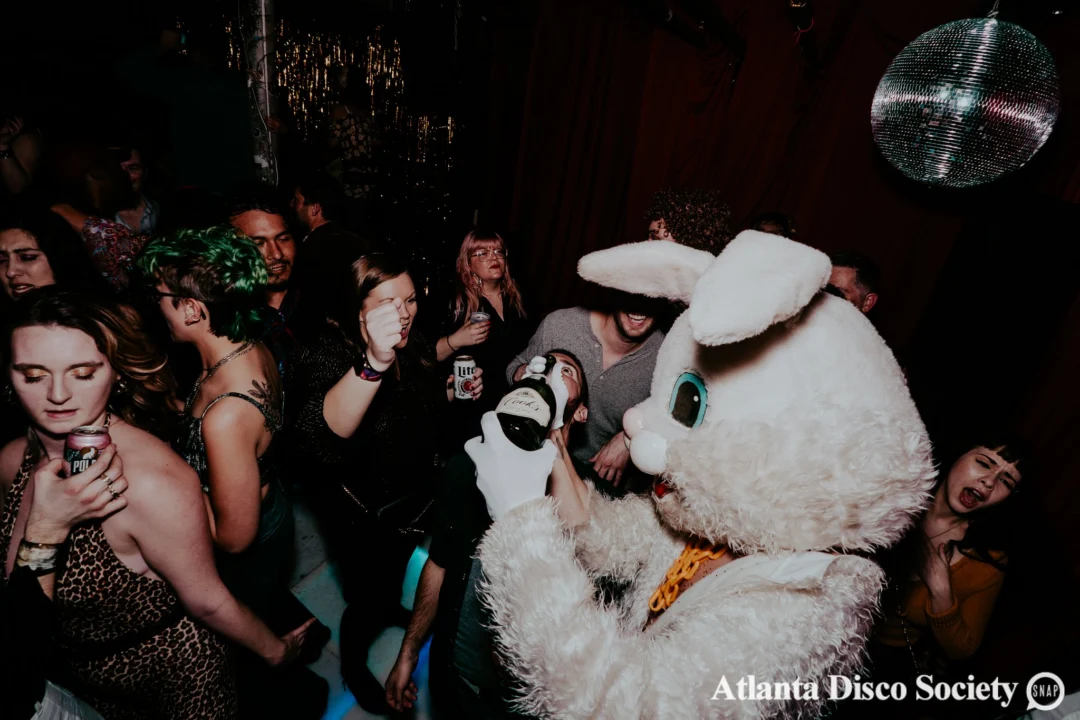 Atlanta Disco Society VII - February 15th 2020. Atlanta disco'd The Basement and left it sweaty with a big smile on its face. Kimber was the DJ. Photos by Oh Snap (Matthew Alexander)