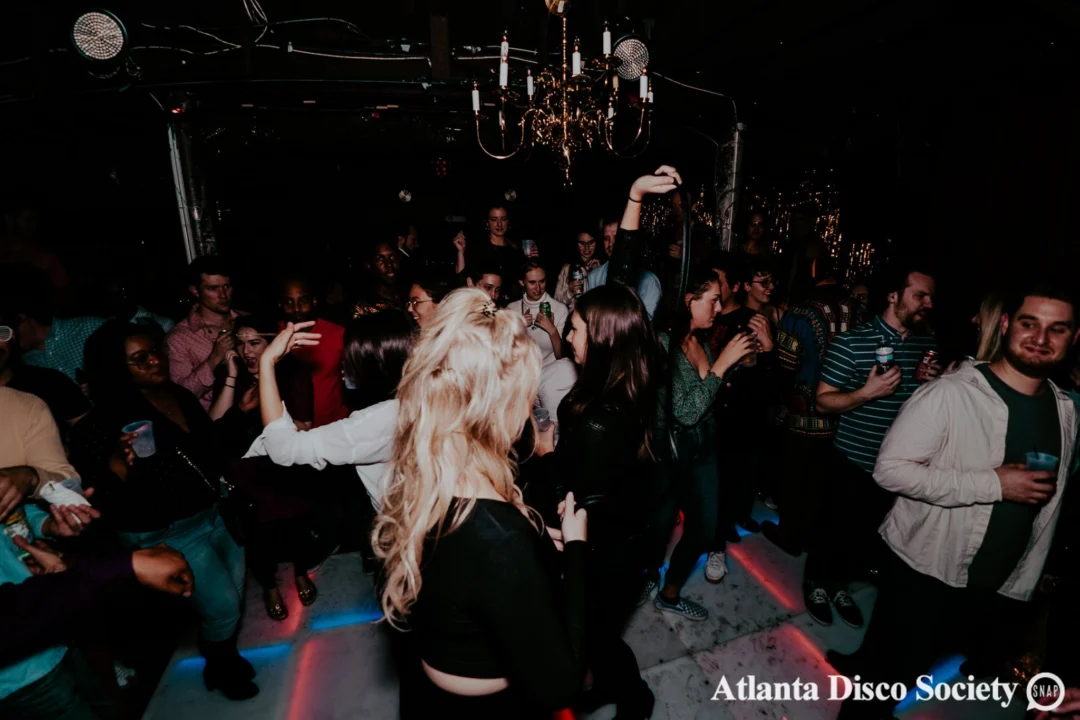 Atlanta Disco Society VII - February 15th 2020. Atlanta disco'd The Basement and left it sweaty with a big smile on its face. Kimber was the DJ. Photos by Oh Snap (Matthew Alexander)