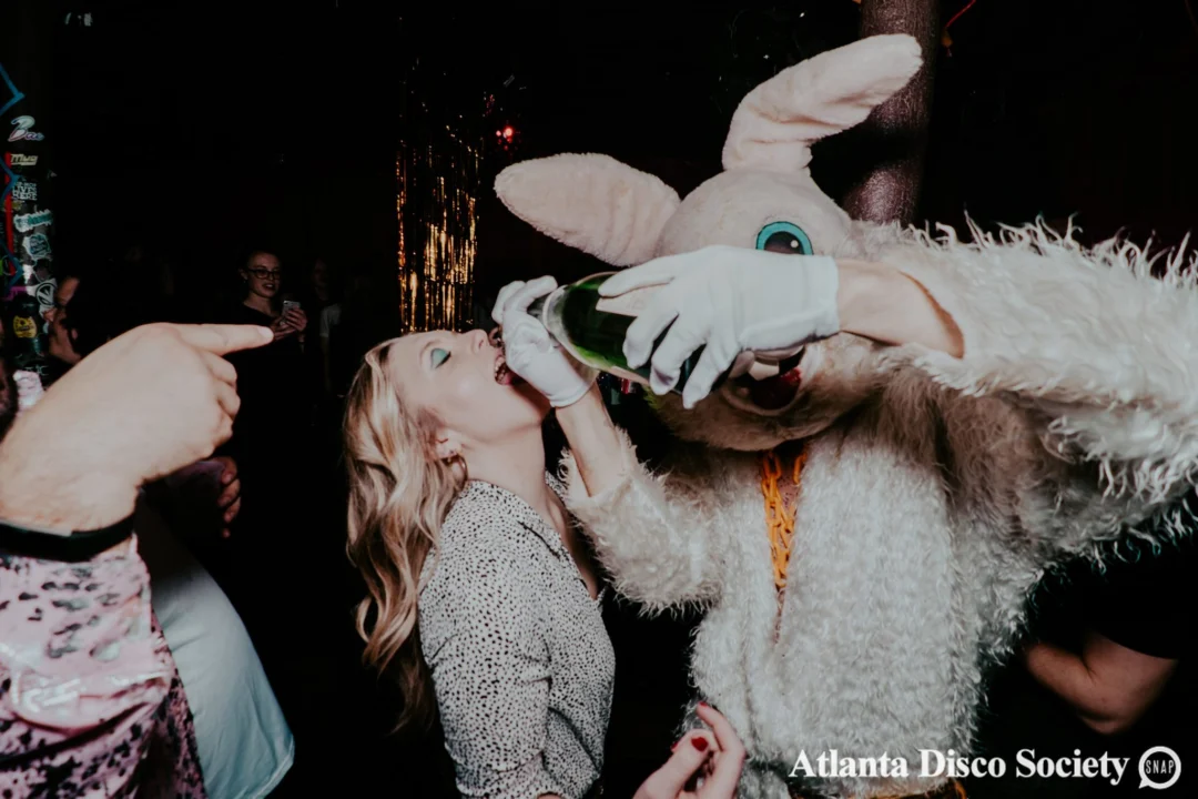 Atlanta Disco Society VII - February 15th 2020. Atlanta disco'd The Basement and left it sweaty with a big smile on its face. Kimber was the DJ. Photos by Oh Snap (Matthew Alexander)