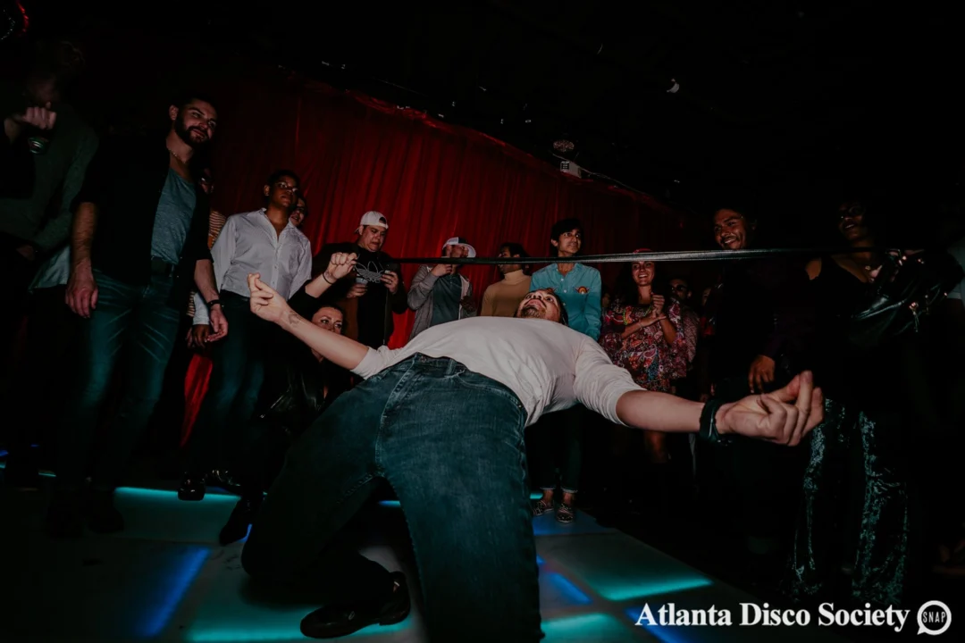 Atlanta Disco Society VII - February 15th 2020. Atlanta disco'd The Basement and left it sweaty with a big smile on its face. Kimber was the DJ. Photos by Oh Snap (Matthew Alexander)