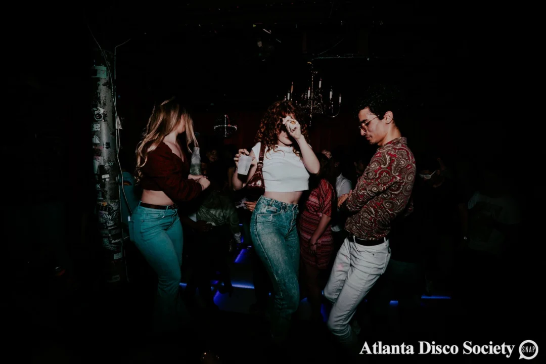 Atlanta Disco Society VII - February 15th 2020. Atlanta disco'd The Basement and left it sweaty with a big smile on its face. Kimber was the DJ. Photos by Oh Snap (Matthew Alexander)