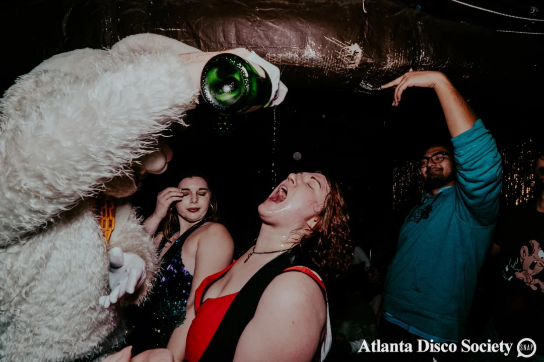 Atlanta Disco Society VII - February 15th 2020. Atlanta disco'd The Basement and left it sweaty with a big smile on its face. Kimber was the DJ. Photos by Oh Snap (Matthew Alexander)