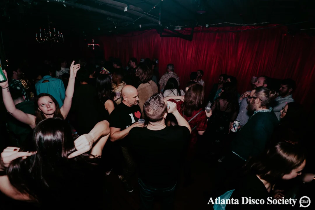 Atlanta Disco Society VII - February 15th 2020. Atlanta disco'd The Basement and left it sweaty with a big smile on its face. Kimber was the DJ. Photos by Oh Snap (Matthew Alexander)