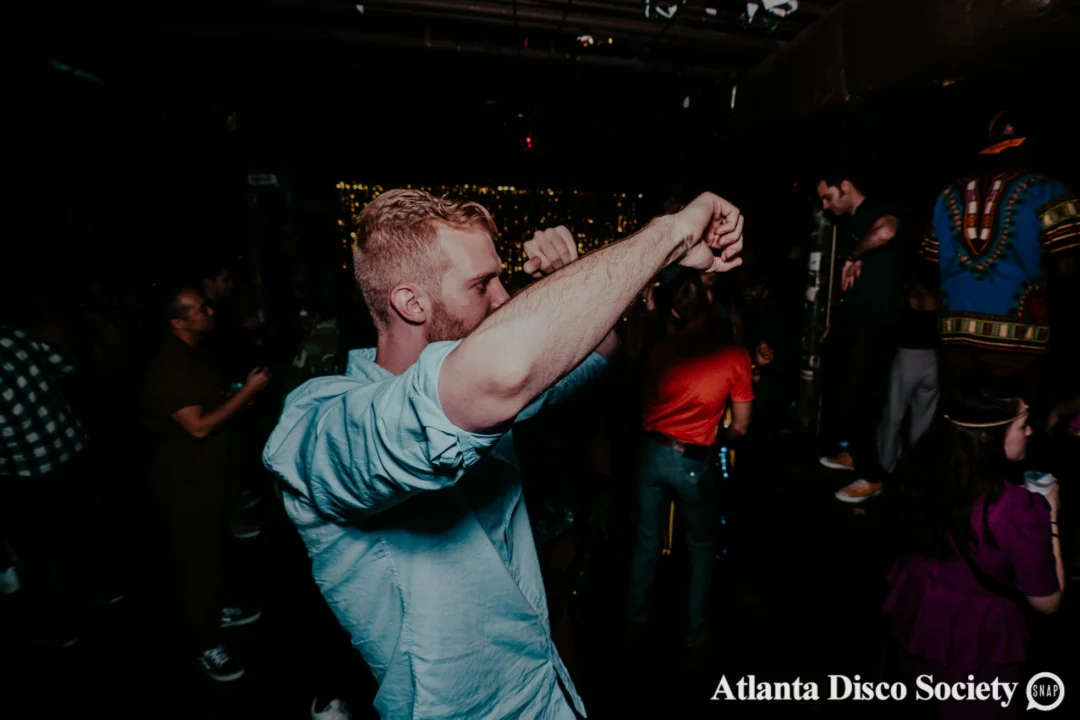 Atlanta Disco Society VII - February 15th 2020. Atlanta disco'd The Basement and left it sweaty with a big smile on its face. Kimber was the DJ. Photos by Oh Snap (Matthew Alexander)