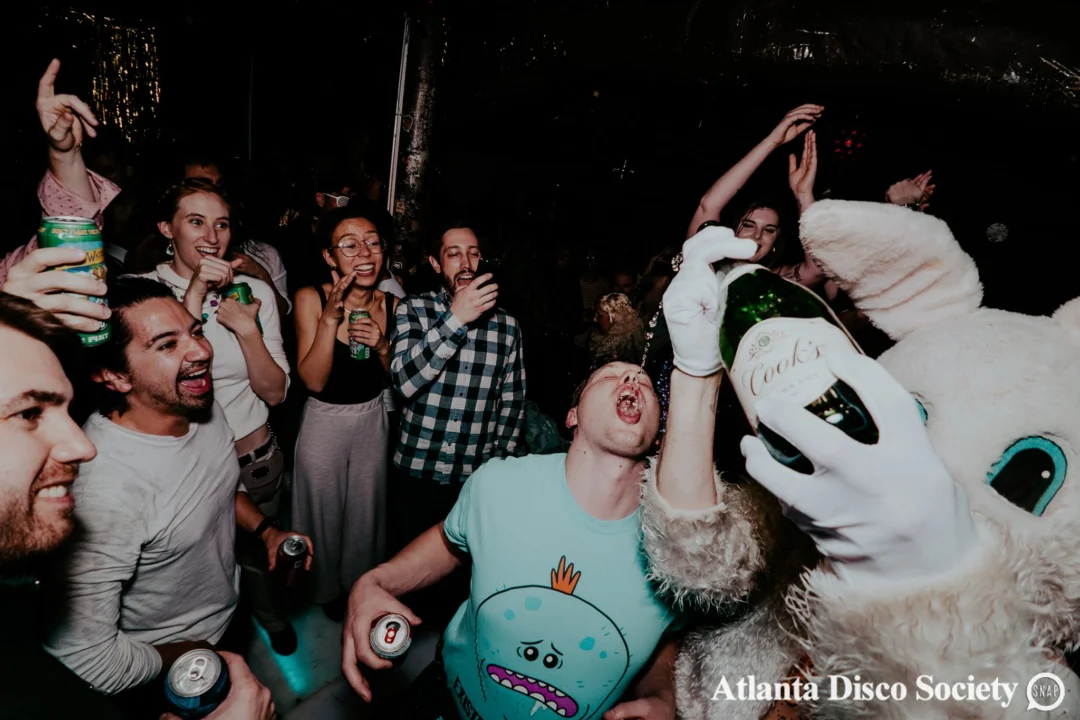 Atlanta Disco Society VII - February 15th 2020. Atlanta disco'd The Basement and left it sweaty with a big smile on its face. Kimber was the DJ. Photos by Oh Snap (Matthew Alexander)