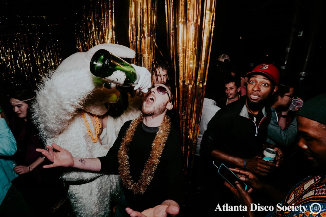 Atlanta Disco Society VII - February 15th 2020. Atlanta disco'd The Basement and left it sweaty with a big smile on its face. Kimber was the DJ. Photos by Oh Snap (Matthew Alexander)