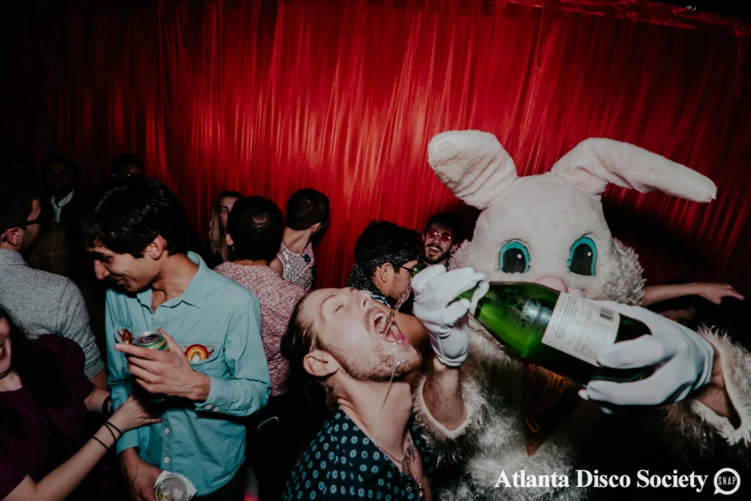 Atlanta Disco Society VII - February 15th 2020. Atlanta disco'd The Basement and left it sweaty with a big smile on its face. Kimber was the DJ. Photos by Oh Snap (Matthew Alexander)