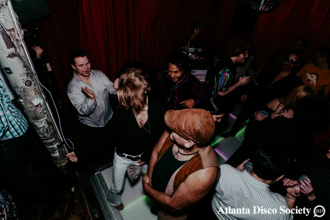 Atlanta Disco Society VII - February 15th 2020. Atlanta disco'd The Basement and left it sweaty with a big smile on its face. Kimber was the DJ. Photos by Oh Snap (Matthew Alexander)