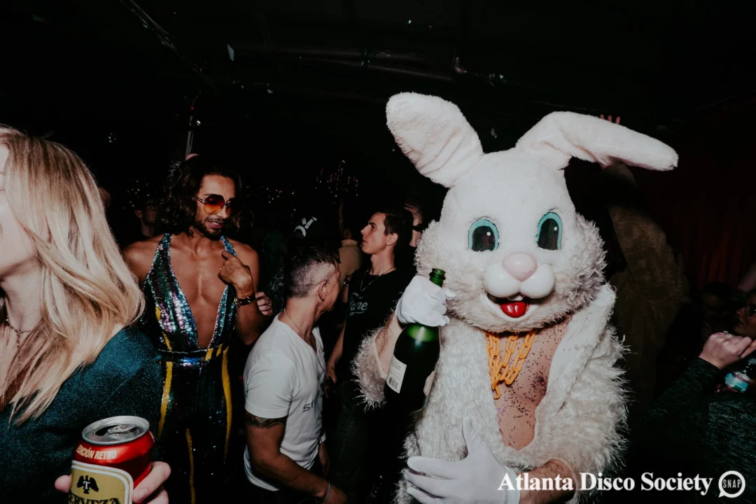 Atlanta Disco Society VII - February 15th 2020. Atlanta disco'd The Basement and left it sweaty with a big smile on its face. Kimber was the DJ. Photos by Oh Snap (Matthew Alexander)