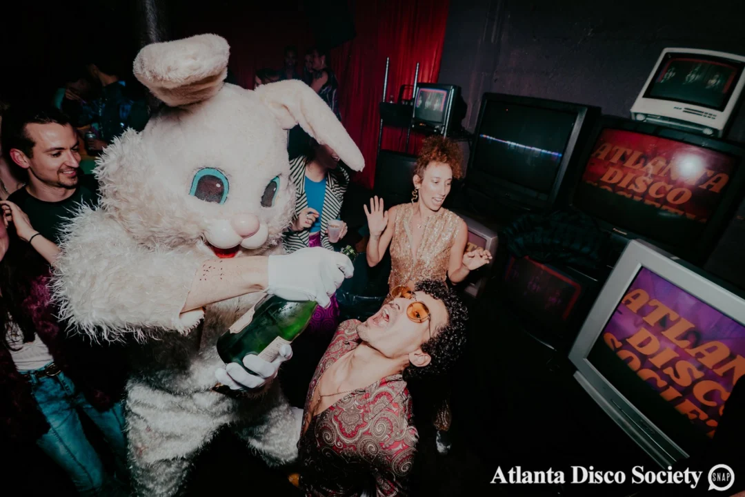 Atlanta Disco Society VII - February 15th 2020. Atlanta disco'd The Basement and left it sweaty with a big smile on its face. Kimber was the DJ. Photos by Oh Snap (Matthew Alexander)
