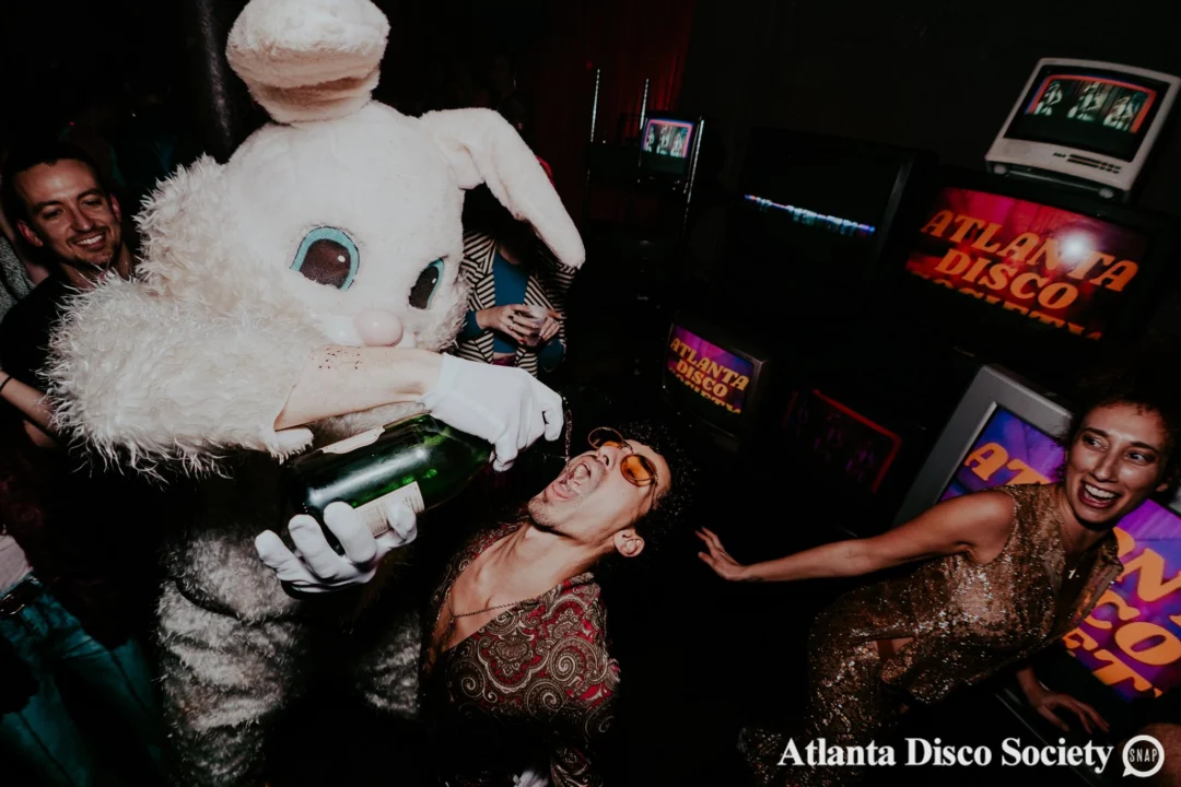 Atlanta Disco Society VII - February 15th 2020. Atlanta disco'd The Basement and left it sweaty with a big smile on its face. Kimber was the DJ. Photos by Oh Snap (Matthew Alexander)