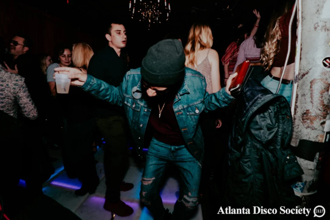 Atlanta Disco Society VII - February 15th 2020. Atlanta disco'd The Basement and left it sweaty with a big smile on its face. Kimber was the DJ. Photos by Oh Snap (Matthew Alexander)