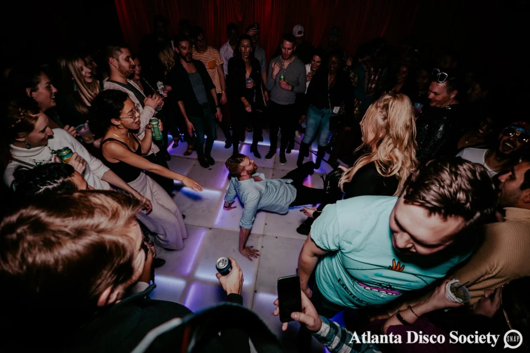Atlanta Disco Society VII - February 15th 2020. Atlanta disco'd The Basement and left it sweaty with a big smile on its face. Kimber was the DJ. Photos by Oh Snap (Matthew Alexander)