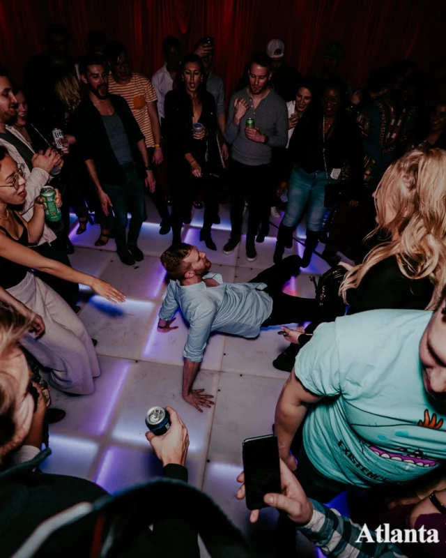 Atlanta Disco Society VII - February 15th 2020. Atlanta disco'd The Basement and left it sweaty with a big smile on its face. Kimber was the DJ. Photos by Oh Snap (Matthew Alexander)