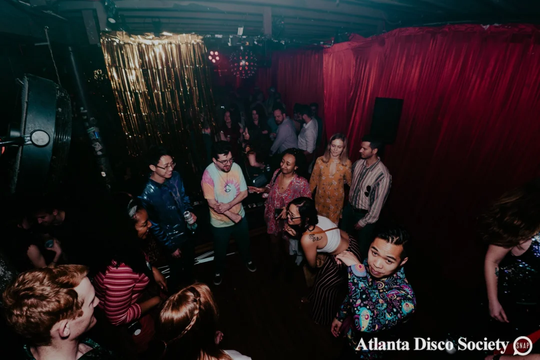 Atlanta Disco Society VII - February 15th 2020. Atlanta disco'd The Basement and left it sweaty with a big smile on its face. Kimber was the DJ. Photos by Oh Snap (Matthew Alexander)