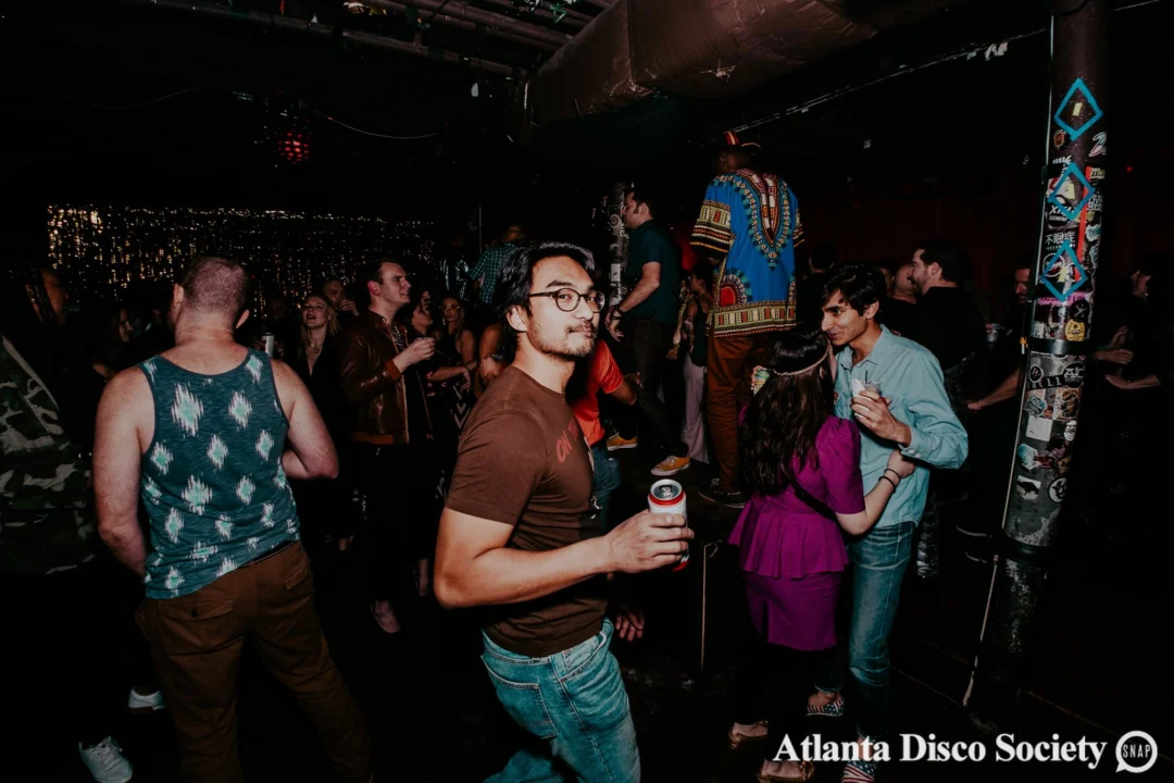 Atlanta Disco Society VII - February 15th 2020. Atlanta disco'd The Basement and left it sweaty with a big smile on its face. Kimber was the DJ. Photos by Oh Snap (Matthew Alexander)